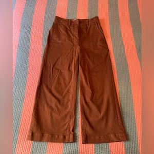 Everlane wide leg crop pants